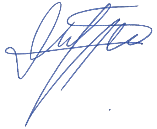 Signature of Julius Korfgen